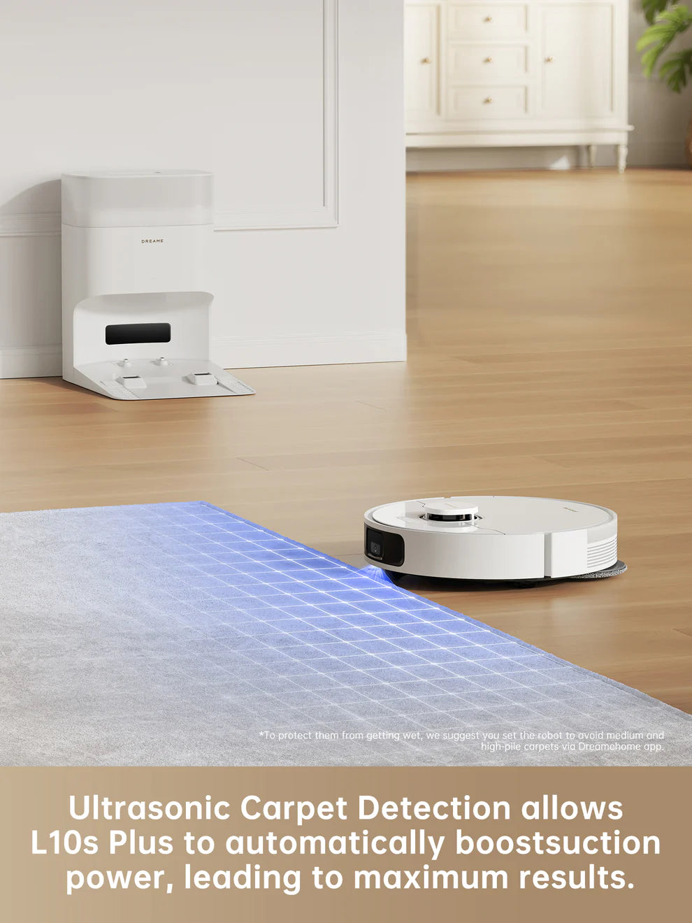 Dreame L10s Plus Robot Vacuum and Mop Cleaner with Auto-Empty Dock Station